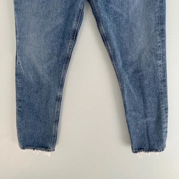 Agolde Riley High Rise Straight Crop - Picture 7 of 14